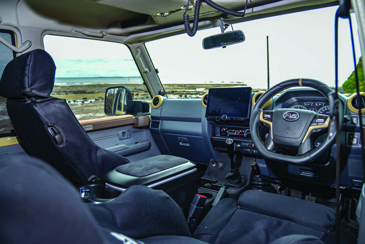 FEATURE BLUSTEELE CUSTOM 2022 TOYOTA LANDCRUISER 79 SERIES JUST 4X4S